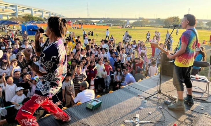 地域交流野外ライブ